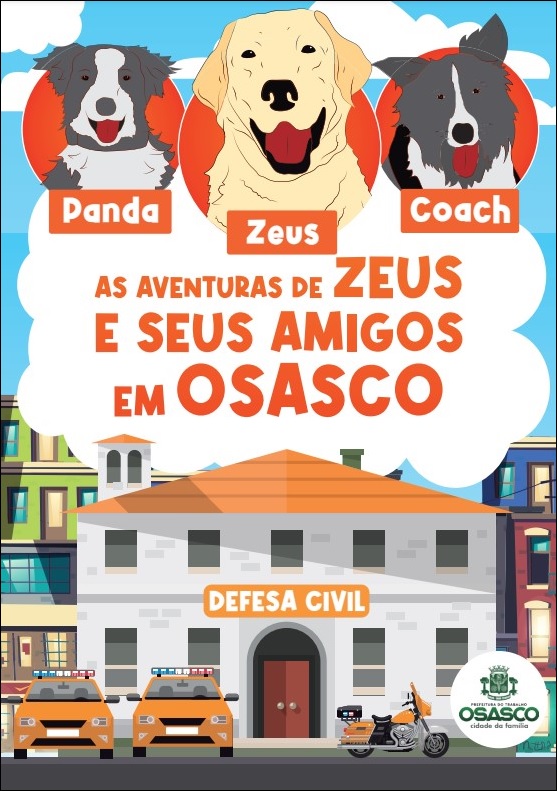 Cartilha - As Aventuras de Zeus e seus Amigos em Osasco Cartilha - As Aventuras de Zeus e seus Amigos em Osasco